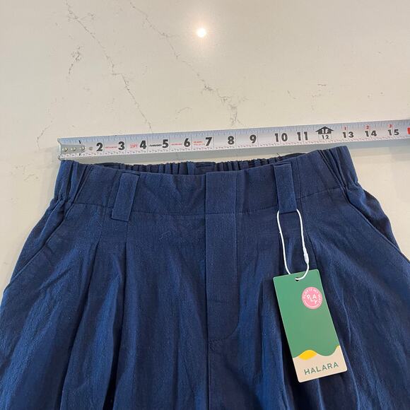NWT Halara High Waisted Wide Leg Pants Blue Size Small - Picture 7 of 10